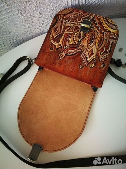 Кожаная сумка 