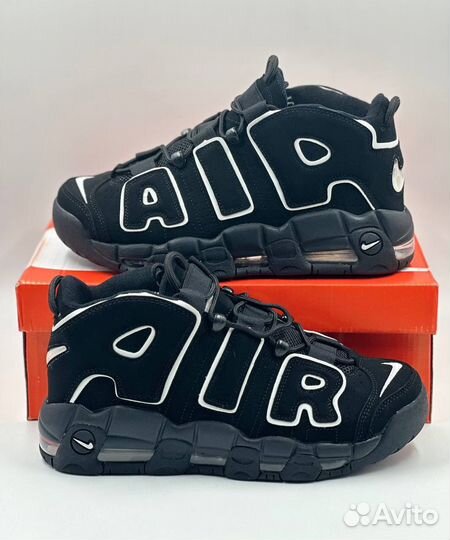 Кроссовки Nike Air More Uptempo 96 черные