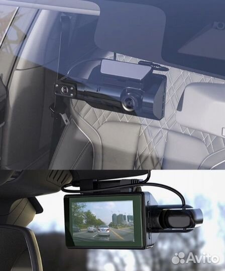 Авторегистратор Hoco DI07, дисплей 3