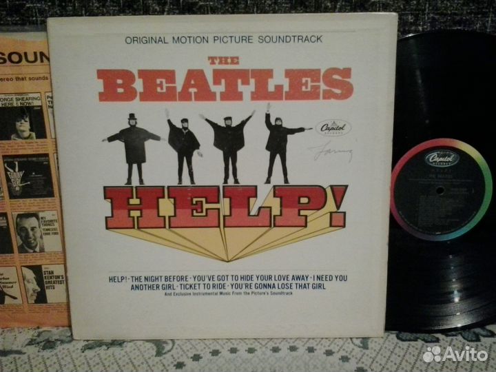 Виниловая пластинка Beatles (soundtrack Help)