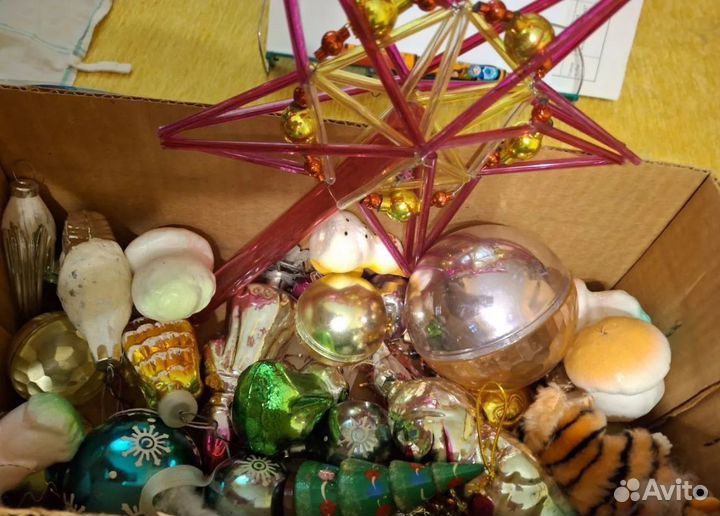 Бронь Игрушки для елки бу