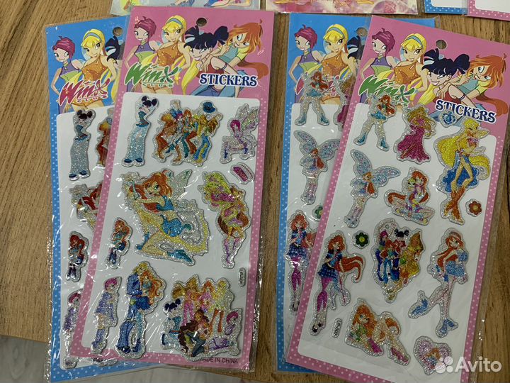 Наклейки винкс Winx