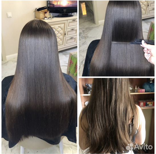 Кератин, ботокс, нанопластика волос