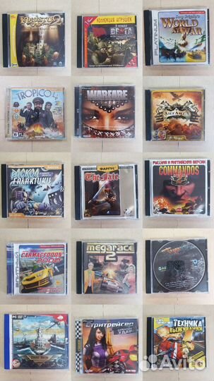 Лицензия Диски на PC (компьютерные ) Игры пк
