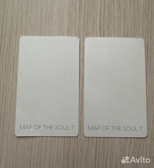 Карточки bts map of the soul 7