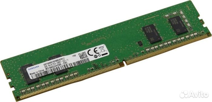 Память оперативная Samsung DDR4 dimm 4GB UNB 2400