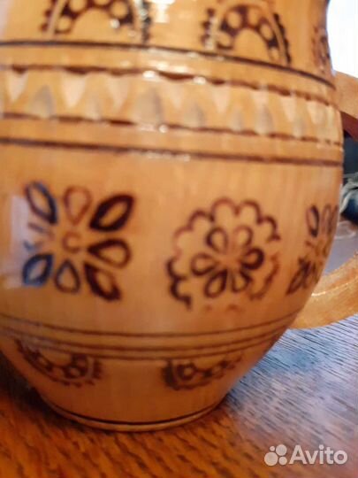 Кружки деревянные, пара