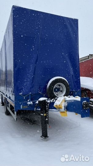 Прицеп трал (тяжеловоз) Авиком 8871Т-04 никзорамный тентованный, 2024