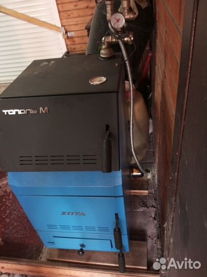 Твердотопливный котел 