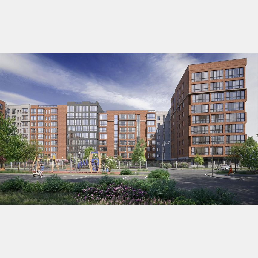 2-к. квартира, 56,1 м², 9/9 эт.