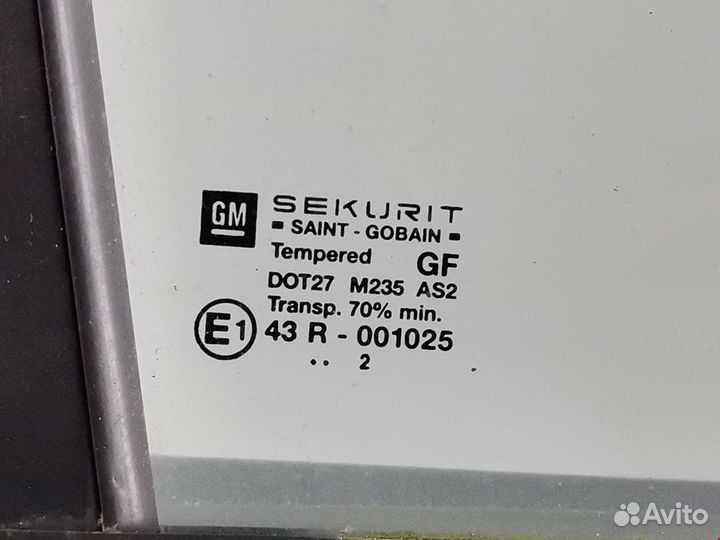 Дверь задняя для Opel Zafira A 13160995