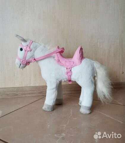 Интерактивная лошадь Zapf Creaction белая