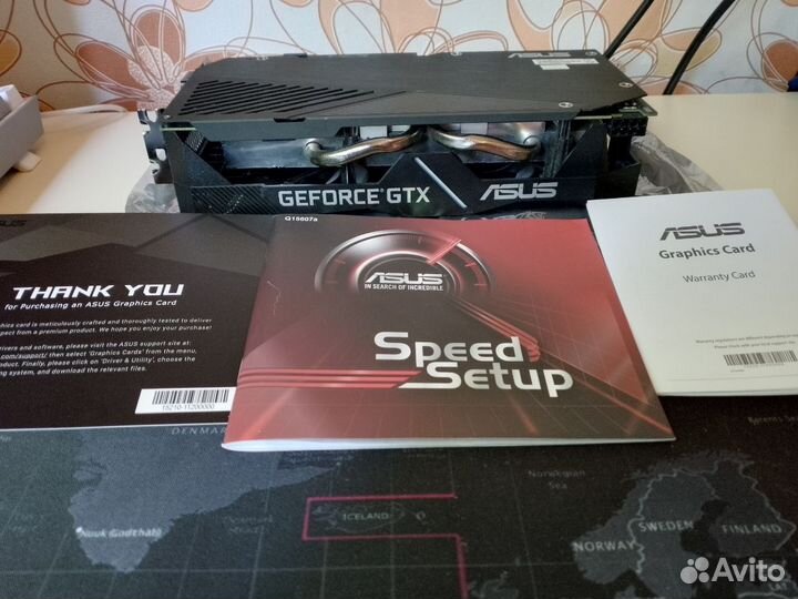 Asus gtx 1660 super OC Видеокарта