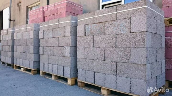 Керамзитобетонный блок