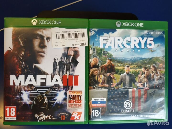 Игры на xbox One(s,x), диски, обмен