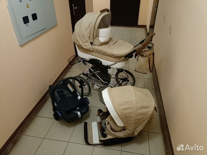 Детская коляска-люлька 3 в 1