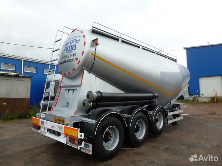 Полуприцеп цементовоз Nursan Merve 35 куб.м цементовоз, 2023