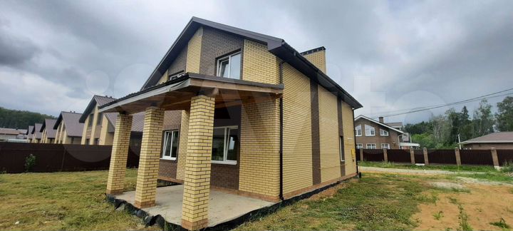 Коттедж 155 м² на участке 6,5 сот.