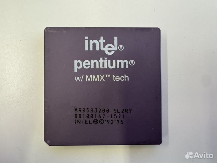 Процессор Intel Pentium MMX A80503200 SL2RY