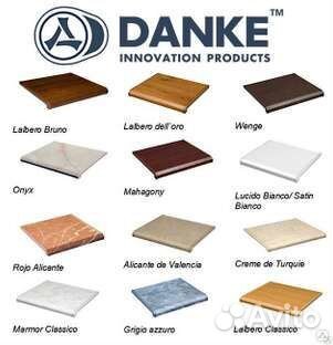 Пластиковые подоконники Данке