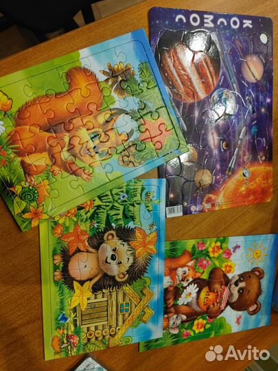 Пазлы разные