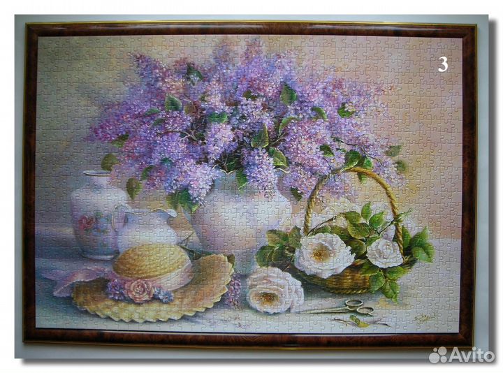 Картина из пазлов для интерьера, собираю на заказ