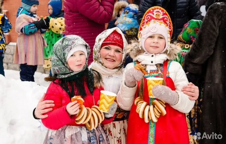 Праздник масленица под ключ скоромохи блины