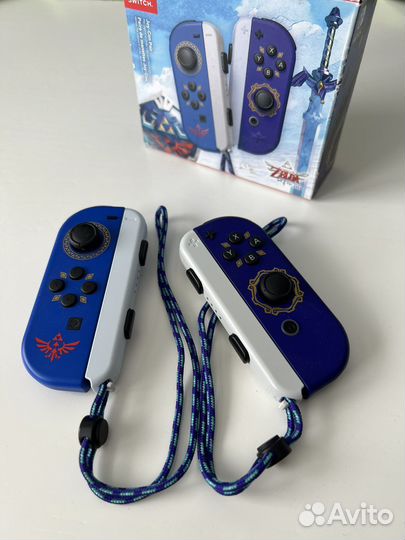 Джойконы nintendo switch zelda