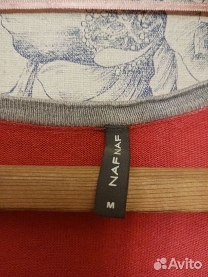 Футболка naf naf франция трикотаж 48р
