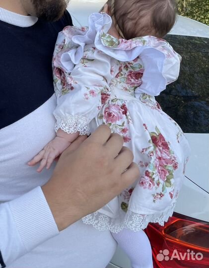 Платье для девочки 74