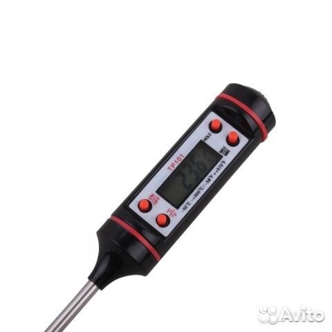 Электронный термометр со щупом цифровой
