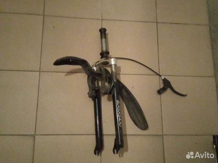 Вилка под 24 колеса мягкая