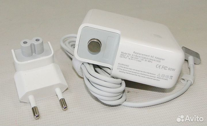 Блок питания для Apple Macbook 60W 16.5V 3.65A A14