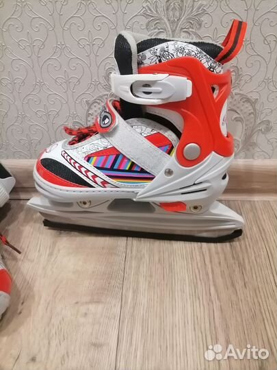 Коньки детские раздвижные