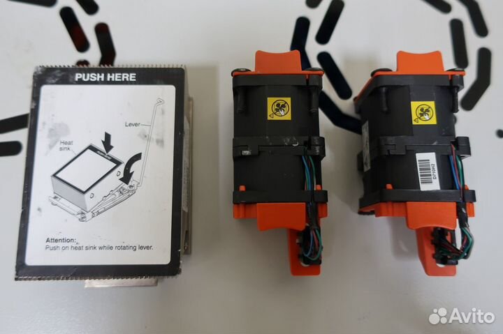 Комплект для второго cpu IBM X3550 m4