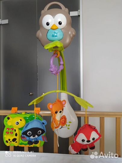 Мобиль на кроватку и на столик для кормления