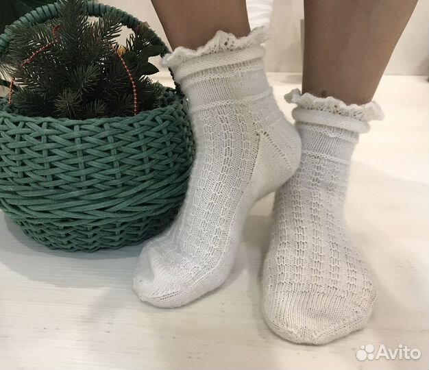 Носки женские hm белые