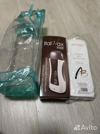 Воскоплав и полоски для депиляции б/у