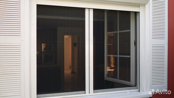 Москитная сетка Гармошка на окна