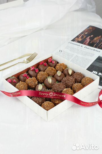 Клубника в шоколаде маме