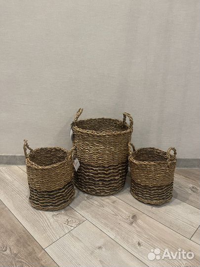 Корзина плетеная sinsay