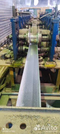 Швеллер оцинкованный 100*40*2 мм