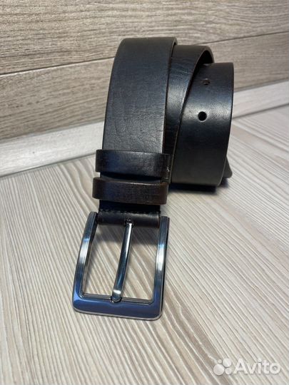 Мужской кожаный ремень ручной работы