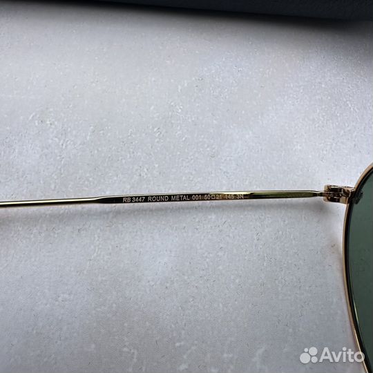 Очки ray ban round metal 001