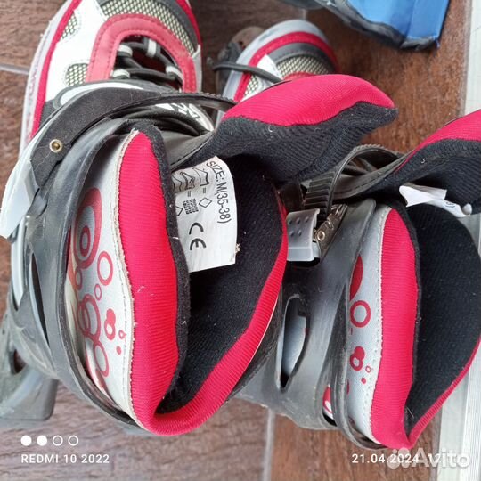 Роликовые коньки детские раздвижные