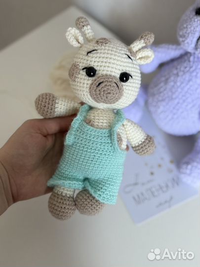 Вазанные игрушки ручной работы