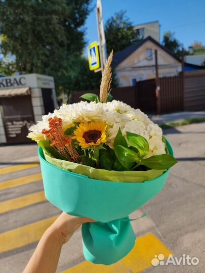 Букет на первое сентября