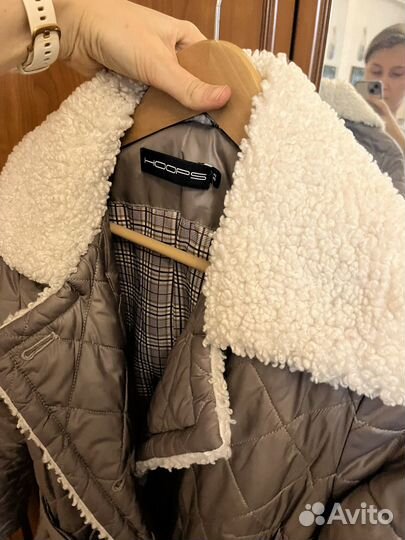 Пуховик пальто женское 44