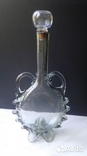 Старое стекло сосуд 19 60 е годы