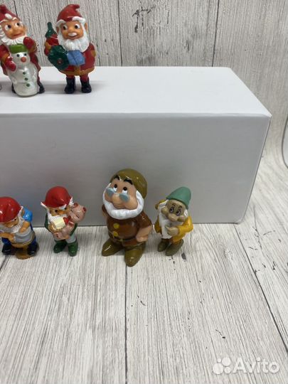 Киндер сюрприз 90-х гномы игрушки